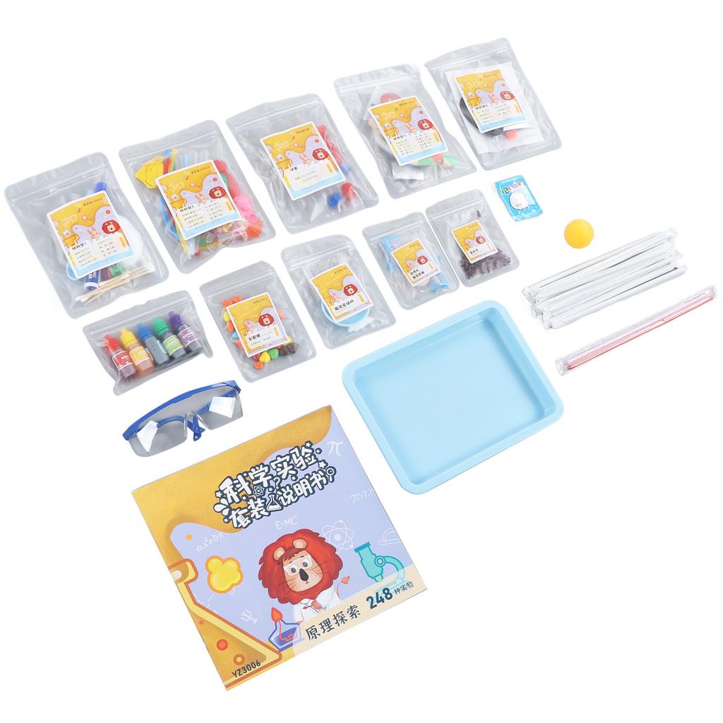 Kids Science Kit Puzzle Enlightenment Principle Exploration Scientific Experiment Set Chemical