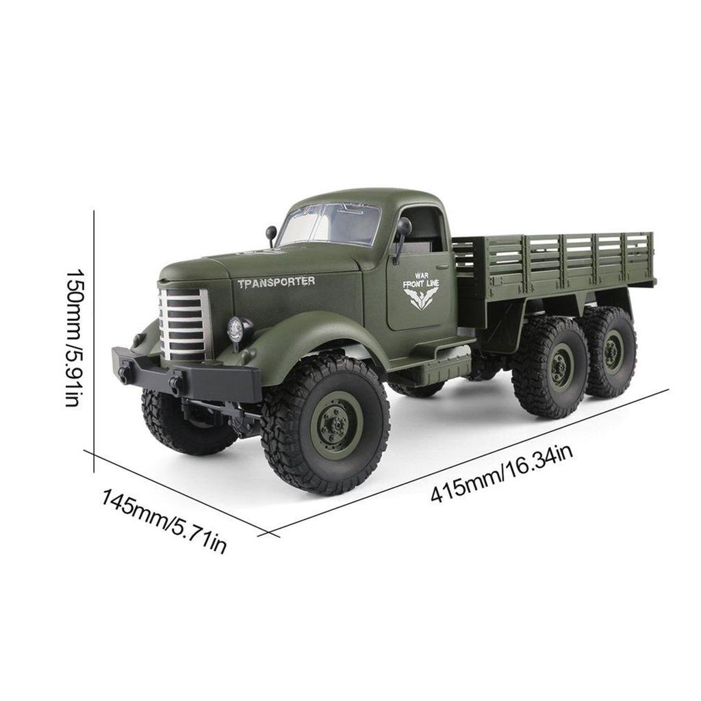 Remote Control Car, 6WD High-Speed Electric Toy Truck for Boys 2.4Ghz Off Road Remote Control