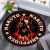 Cartoon Naruto Round Area Rugs Geometric Antiskid Living Floor Rug Room Decor Home Rugs  Alfombra Naruto  Play Mat Baby