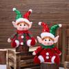Christmas Red And Green Doll Ornaments Christmas Tree Decorations Hotel Window Decorations