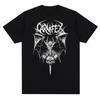Мужская футболка с круглым вырезом, винтажный принт группы Carnifex, короткий рукав, оверсайз, повседневная, хлопковая, трендовая, с рисунком, одежда на каждый день