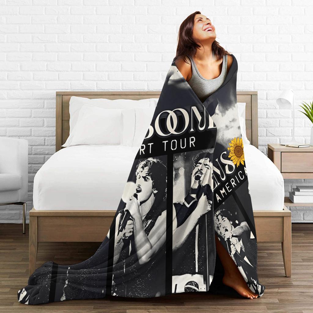 Benson Boone Sunflowe Warm Soft Blanket  Decorative Plush Bedding Throws Graphic Couch Bed Flannel Bedspread Sofa Bed Cover