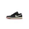 Air Jordan 1 Износостойкие Низкие Винтажные Баскетбольные Кроссовки Мужские Черно-Бело-Красные 553558-161(Команда882-)