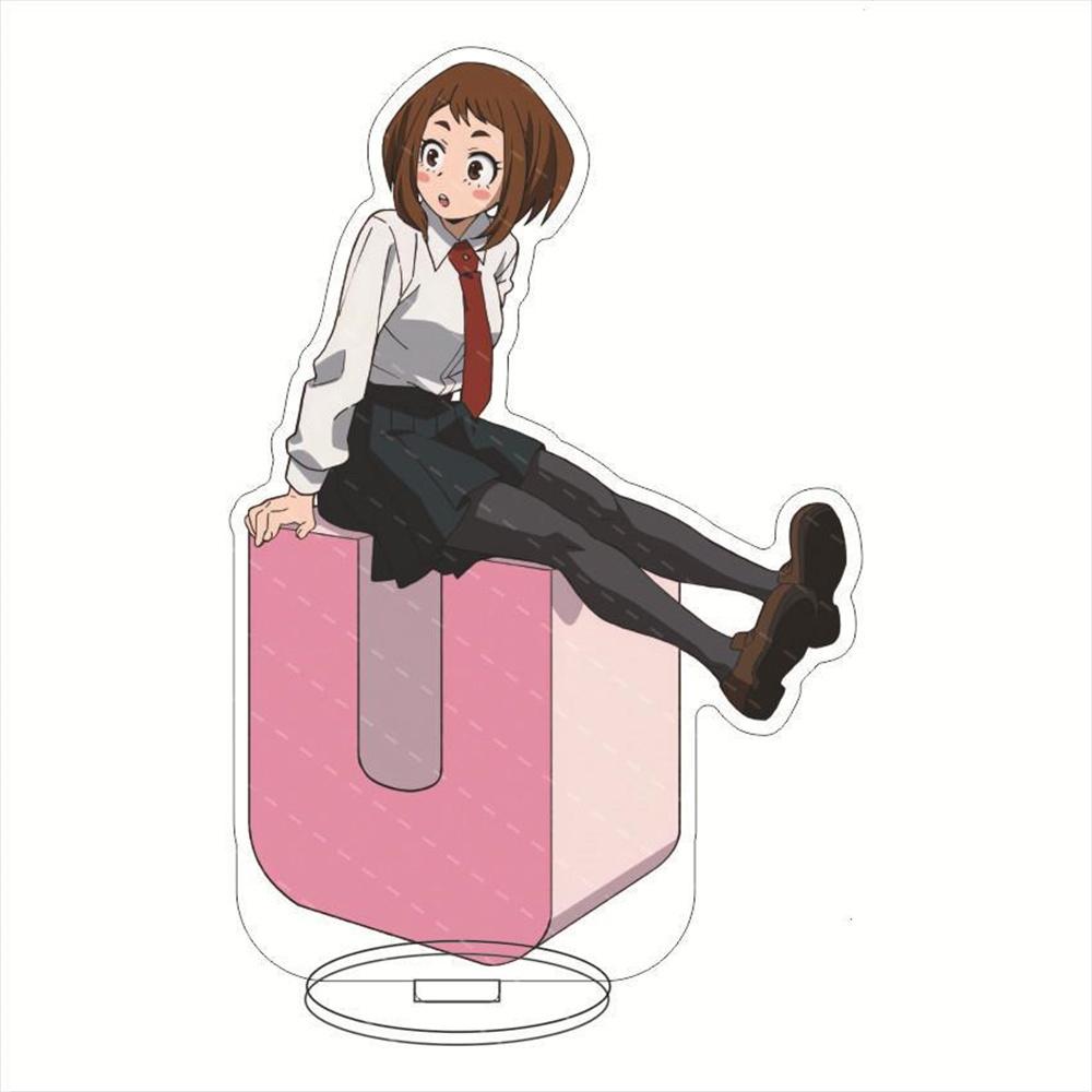 Горячая аниме Моя геройская академия акриловая подставка модель фигурка косплей держатель тарелки топпер вентиляторы рождественский стол декор тарелка подарок