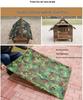 Handmade Solid Wood Outdoor Dog Kennel - Weatherproof, Large & Durable