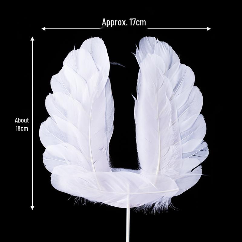 10 Топперов и украшений для торта в виде перьев ангельских крыльев