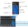 Depusheng HT7 Bluetooth Portable Audio Mixer DJ Sound Mixing Console MP3 Jack 48V Power Computer 7 Channel Band Mixing Board Studio Recording W/USB