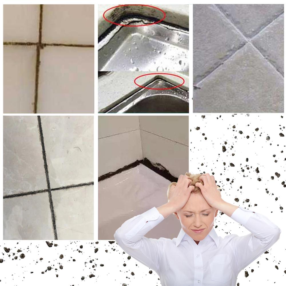 1pc Waterproof White Wall Tile Marker Pen Grout Repair Gap Repair Bathroom Floor Seam Paint Filling Construction Tools