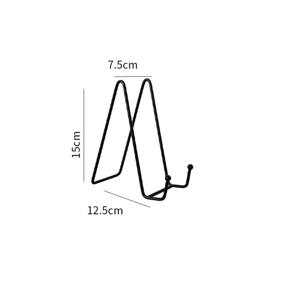 Подставка для блюд Держатель Рамка Железная Подставка для Дисплея Держатель для Фоторамки Проволочный Железный Мольберт Держатель для Тарелок