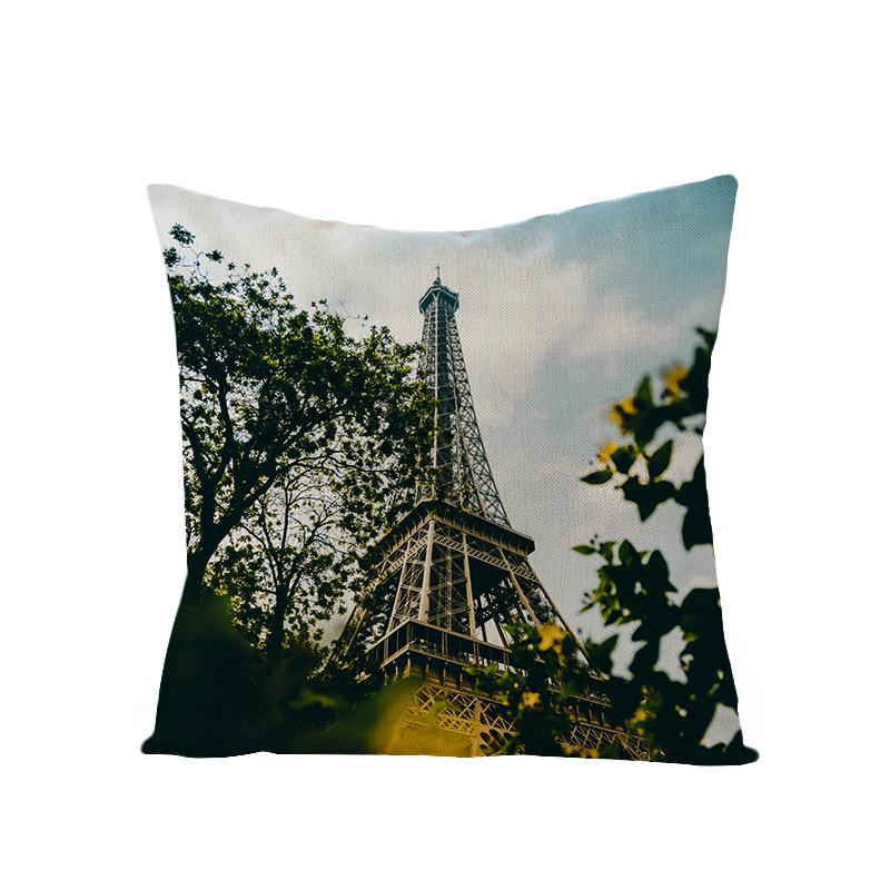 Дом Тропическое Растение Зеленые Листья Полиэстер Наволочка Дом Скандинавский Стиль Подушка Подушка для Талии Наволочка