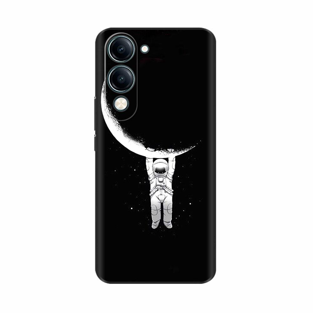 Чехол для Vivo Y19 1915 Мягкий ТПУ Роскошный Милый Силиконовый Чехол Бампер Задняя Крышка Телефона Coque Для Vivo Y19s 2025 Чехлы V2419 Fundas