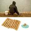 10Pcs Cork Wood Float Sticks Diameter 6mm & 8mm for Granular Lures Carp Baits Outdoor Carp Fishing Tackle Accessories