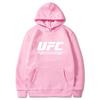 Худи UFC европейского размера для мужчин и женщин - Повседневное худи Осень/Зима с плюшевой подкладкой и принтом