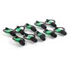 10Pcs Plastic G1 2in Spray Sprinkler Butterflies Rain Shaped Nozzle Agricultural Irrigation