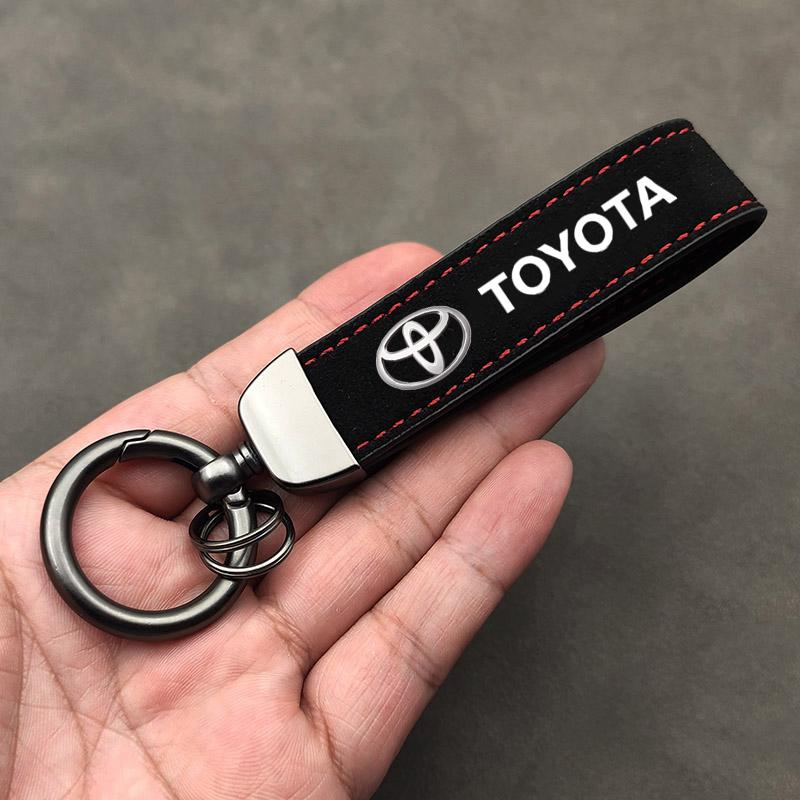 2026 Новое Для Toyota Автомобильные Колпачки Клапанов Колес Автомобиля Чехол Замшевое Кольцо Брелок Для Ключей Автомобиля Для Toyota GR Corolla Yaris Aygo Pr