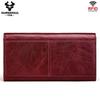 Brand Genuine Leather Ladies Wallet RFID Large Capacity Long Mobile Phone Bag Clutch Bag Designer Wallet Slim Wallets