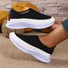 2024 Outdoor Breathable Mesh Women Vulcanized Sneakers Large Size Women Flat Shoe Casual Platform Travel Walking Shoe Female Footwear