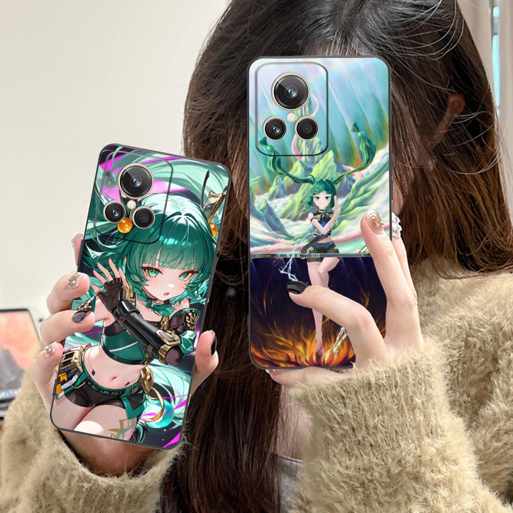 Чехол для телефона Zenless Zone Zero QingYi для Realme 15 14 13 12 11 10 9 Pro Plus T i Lite 5G Цветной Печатный Чехол Чехол Смартфон