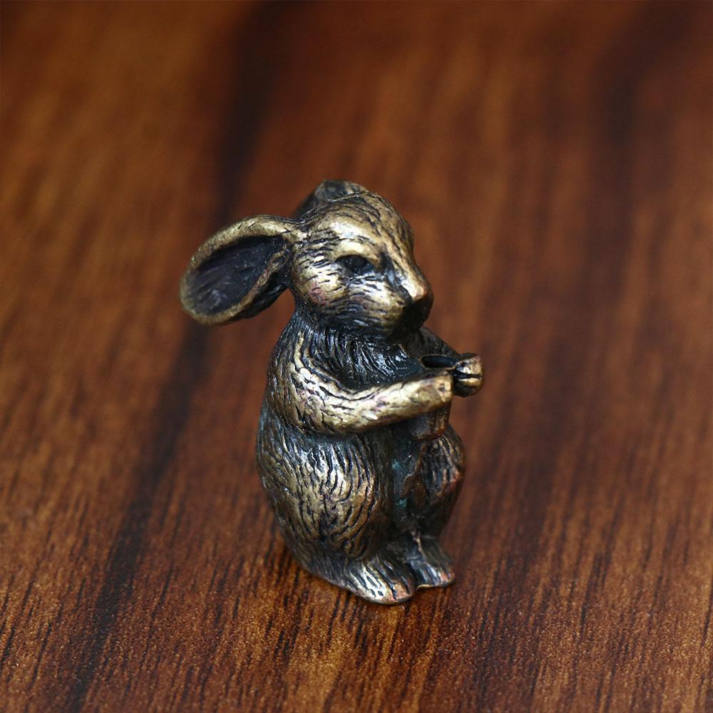 Изысканная статуя кролика, курильница для благовоний, мини-аромагарнира, держатель для палочек-благовоний в виде кролика для помещений