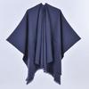 130*150cm Shawl Wraps for Women with Pockets, Elegant Cashmere Feeling Wraps, Open Front Pashmina with Tassel Scarf Blanket for Spring Fall Winter