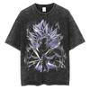 New Dragon Ball Anime High Quality TShirt Men and Women Cotton Vintage Washed Print Retro Streetwear Sports Fitness Tops