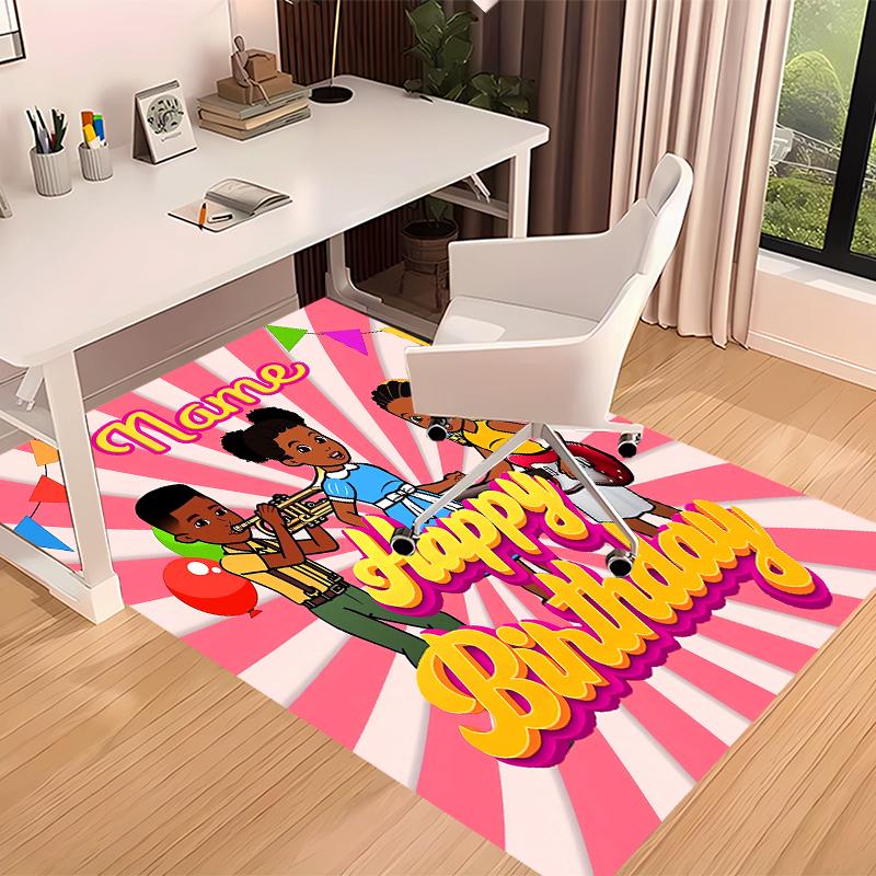 Custom personalization Gracies Corner Print Area Rug - Soft, Washable Non-Slip Indoor Mat,Living Room,Home&Office Decorative Rug