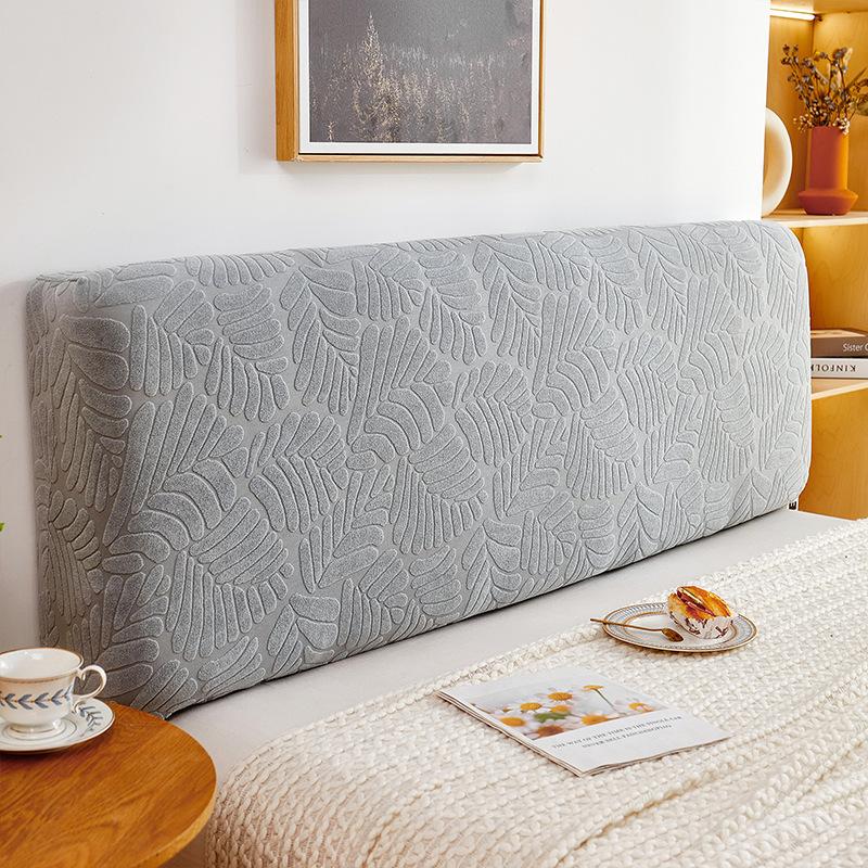 Headboard Covers, Stretch Bed Headboard Slipcover, Dustproof Protector Cover for Linen Fabric Tufted Upholstered Headboard