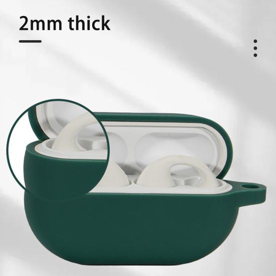 Защитный чехол для наушников Эластичный Пылезащитный Силиконовый Противоударный Моющийся Защищает Наушники Амортизация Bluetooth-совместимый Силиконовый Защитный