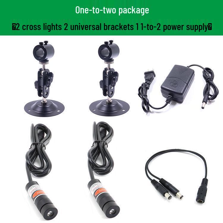 Red Crosshair Laser Line Infrared Positioning Light & Dot Module