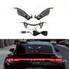 Vampire Demon Eye USB LED Car Display Light - Rear Window Expression Warning Light
