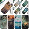 Знаменитая Картина Известное Искусство Чехол Для Телефона Для iPhone 16 Pro 15 Pro 11 12 13 14 Pro Max Mini XR 16e 15 16 Plus Защитный Чехол