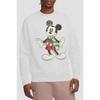 Disney Unisex Adult Mickey Mouse Retro Scarf Christmas Sweatshirt