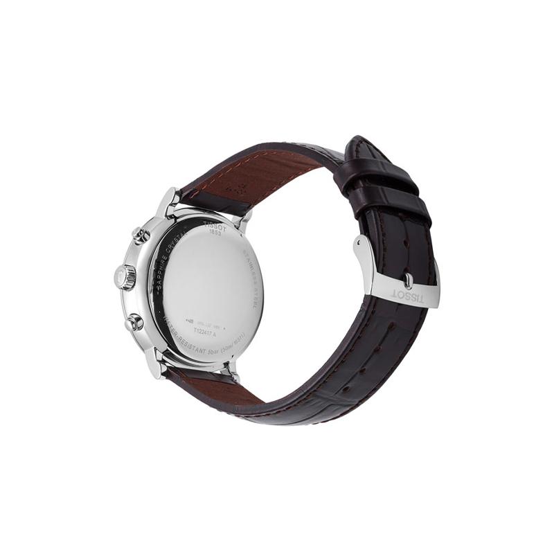 Tissot Kason Zen I Коллекция Мужские кварцевые часы Часы 41мм Белый циферблат Корпус из нержавеющей стали T122.417.16.011.00