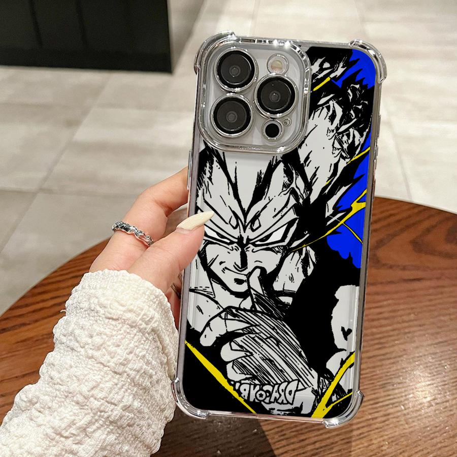 Phone Cover Funda Case for Apple iPhone 17 Pro Max 13 XS XR 16 17 Air 11 15 14 12 Plus Dragon Ball Vegeta Kakarot Goku