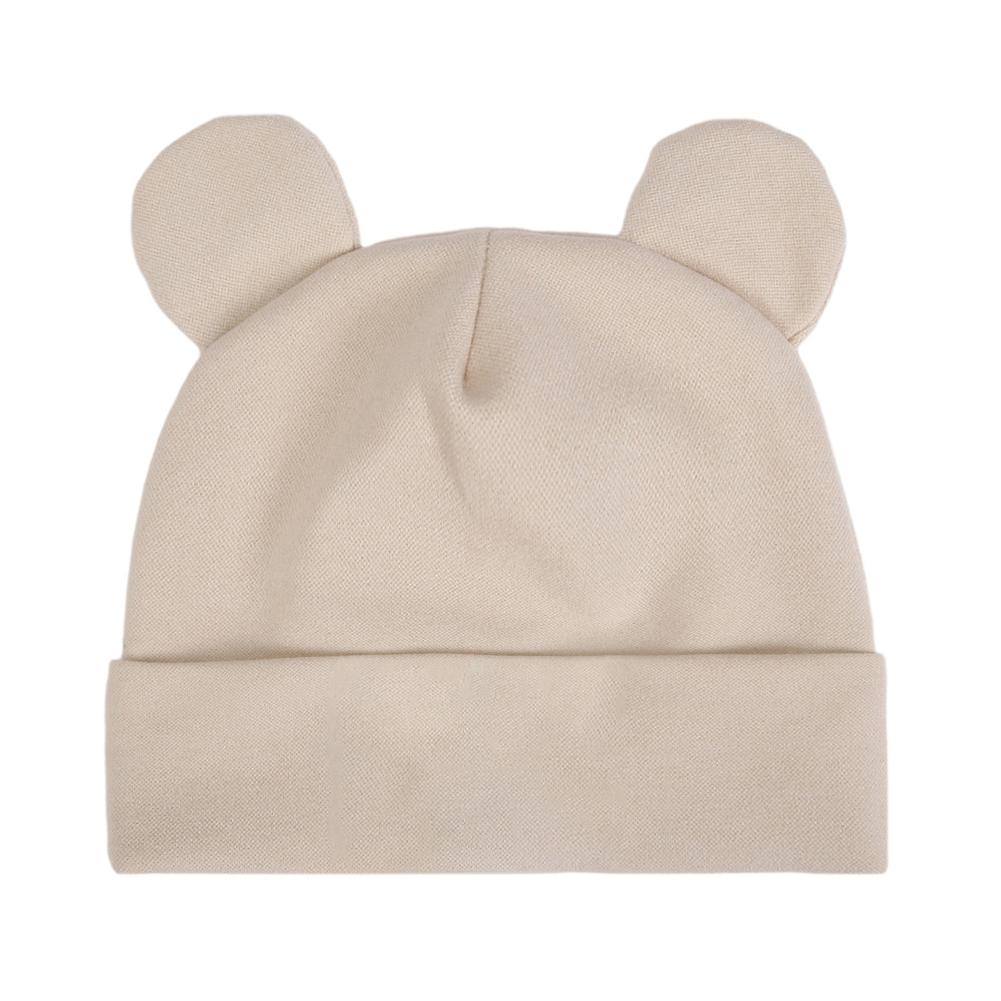 Cute Bear Ear Baby Turban Hats Autumn Winter Newboorn Boys Girls Faux Cashmere Caps Beanies Infant Bonnets Kids Warm Headwraps