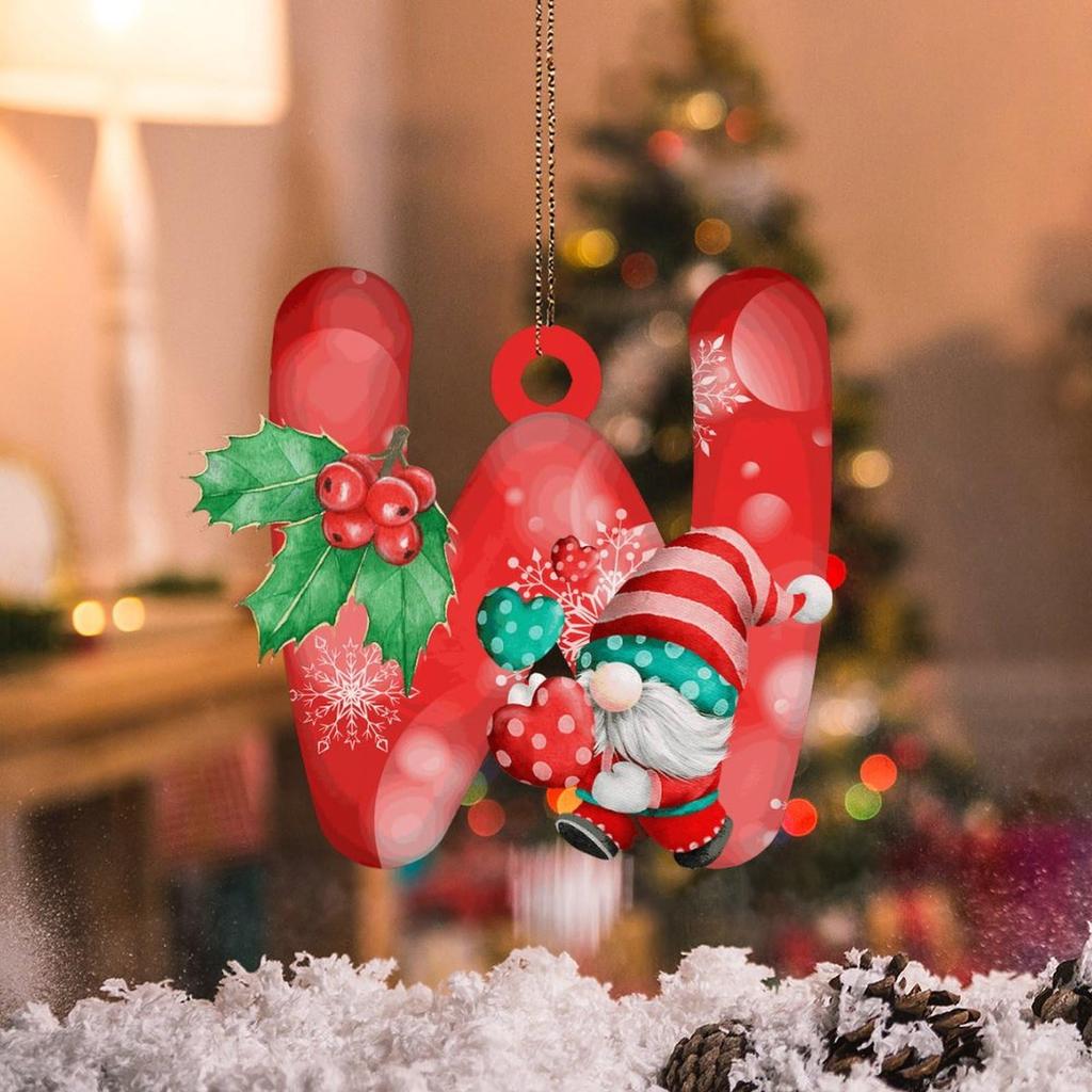 Рождественское украшение Подвеска Рождественская елка Бирка Тематическая вечеринка Поделки Орнамент