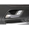 Inner Door Buckle Button Switch Sticker Matte Silver - For Benz GLA W156