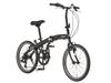 Складной велосипед Nextyle Folding Shimano, 52T, черный, NX-FB001, 20 дюймов, 6 скоростей, Руль, Переключатель скоростей, V-образные тормоза, BlackSpade, (46663)