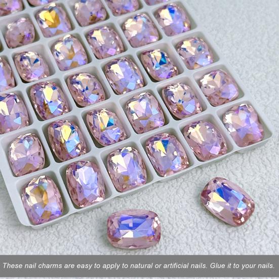 10 шт., стразы для дизайна ногтей, креативные 3D подвески из искусственного кристалла, чехол для телефона, декор, аксессуары для ногтей «сделай сам», принадлежности для маникюра
