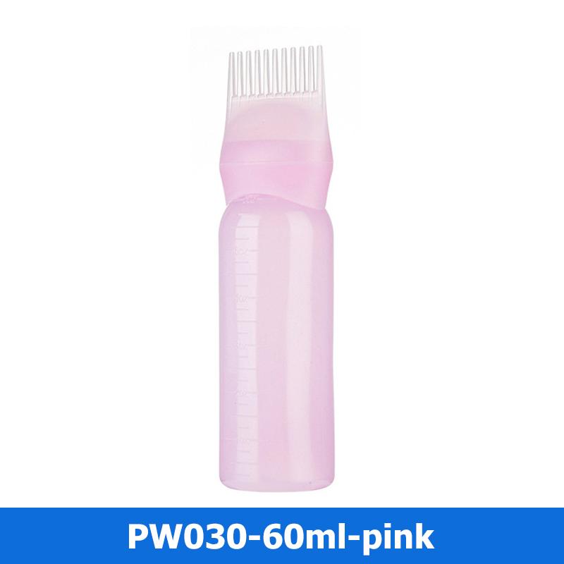 60/120/180 мл флаконы-аппликаторы для краски для волос huile Comb Brush 20 стилей мини-портативный флакон для шампуня для укладки волос инструмент для окрашивания волос