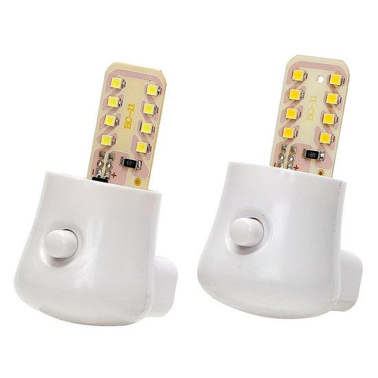 3W LED Wall Plug-in Night Light Baby Bedroom Hallway Nursery Lamp Home Decor