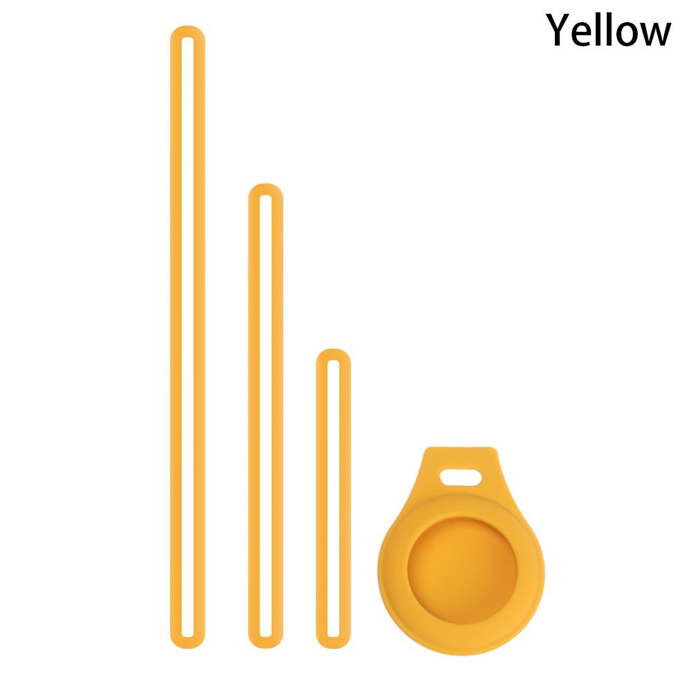 Protection Accessories For Airtags Tracker Protector Anti-fall Strap Protective Case Silicone Cover