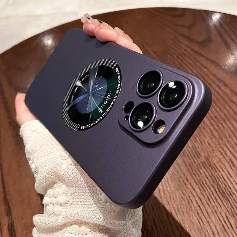 Магнитный чехол для телефона с беспроводной зарядкой для Iphone 14 13 12 Pro Max 14 Plus 14 Pro Max противоударный протектор объектива камеры жесткий чехол