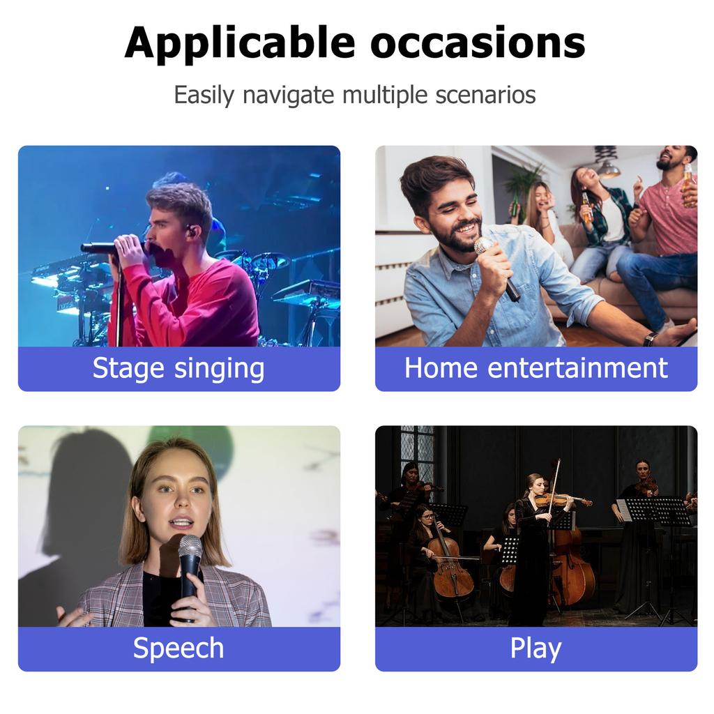 New Portable DM1 Dynamic Microphone Preamplifier Ith Plug and Play Function Noise Reduction 28DB Gain Amplifier for Professional Recording Performance
