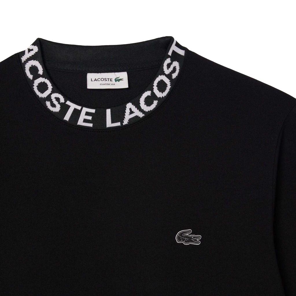 Lacoste Мужской свитшот с логотипом, круглый вырез