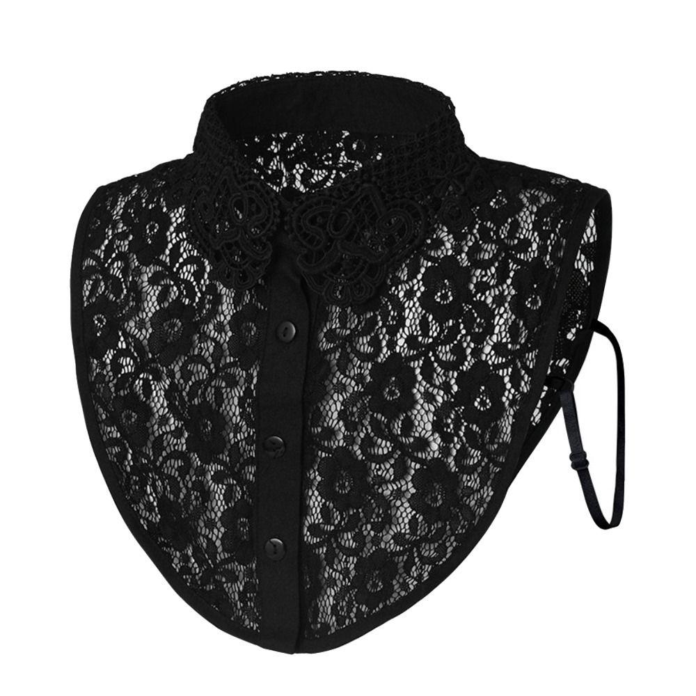 Lace Detachable False Collar DIY Shawl Wrap Adjust Clothes Adjust Clothes Women Girls