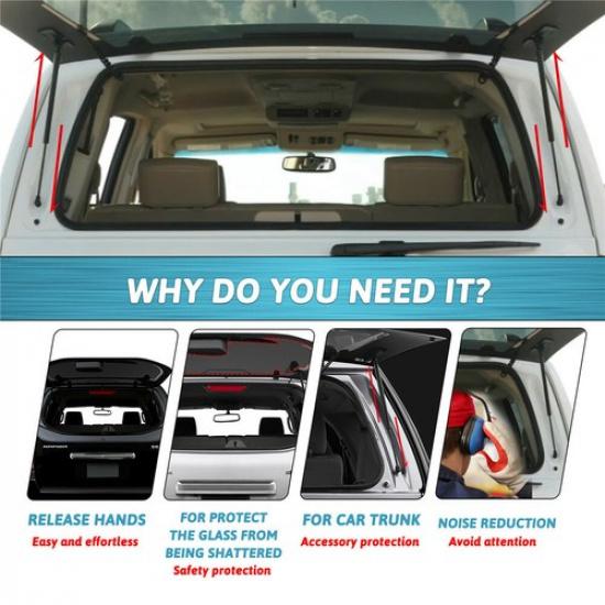 2 шт. Газовые амортизаторы задней двери для Nissan Pathfinder R51