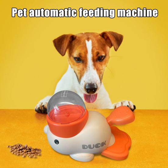Интерактивная игрушка-кормушка для собак в форме утки 2 в 1, развивающая интеллектуальный интеллект щенков, развлекательная игрушка для маленьких и больших собак