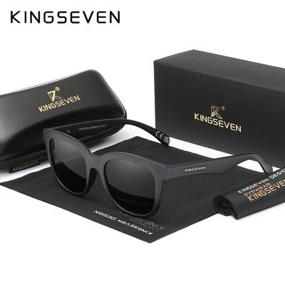 Kingseven Солнцезащитные очки с полной оправой, мужские поляризованные очки UV400 для активного отдыха, модные зеркальные линзы HD TR90, женские очки для вождения