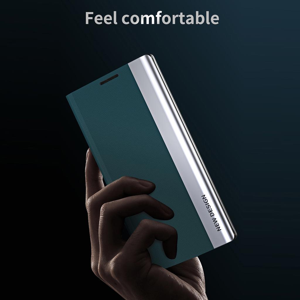 Чехол для Samsung Galaxy A07 4G, противоударный кожаный чехол для телефона с подставкой